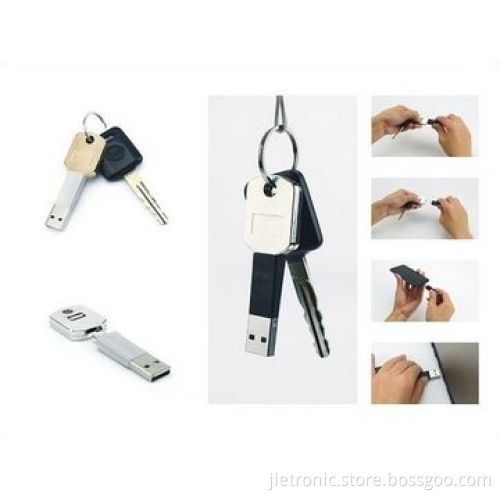 Keychain USB Data Cable for iPhone 5